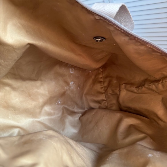 Y2K Coach signature nylon getaway tote project bag taupe - Picture 10 of 10